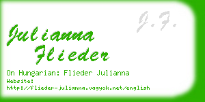 julianna flieder business card
